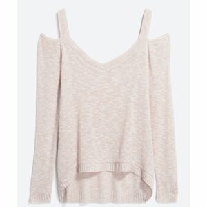 ABSOLUTELY
Gigie Cream Cold Shoulder Sweater